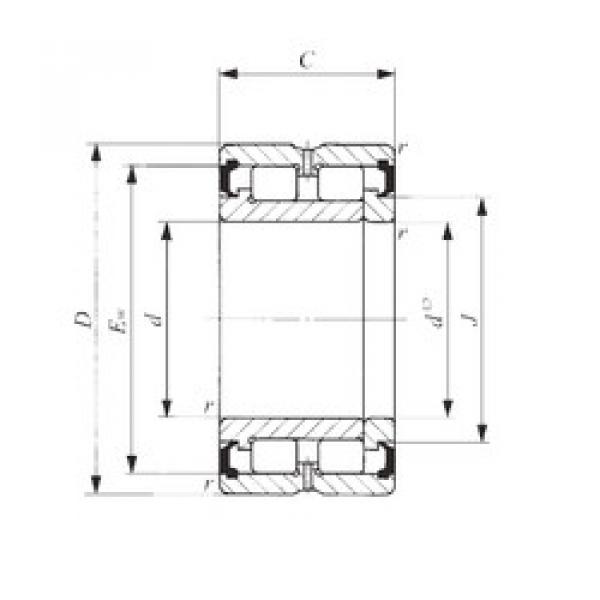 Rodamiento NAG 4905UU IKO #1 image