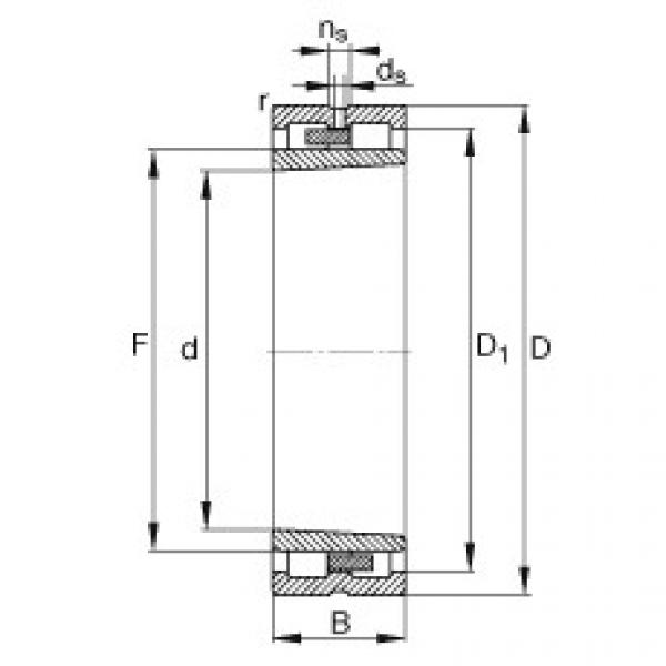 Rodamiento NNU4930-S-K-M-SP FAG #1 image