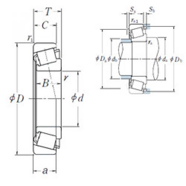 Rodamiento HR30204C-A- NSK #1 image