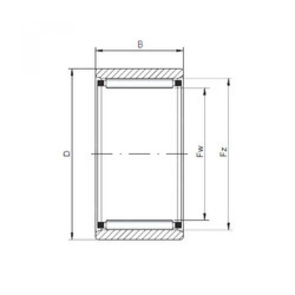 Rodamiento RNAO20x28x13 CX #1 image