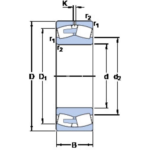 Rodamientos 238/630 CAMA/W20 SKF #1 image