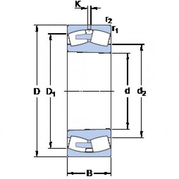 Rodamientos 238/750 CAKMA/W20 SKF #1 image