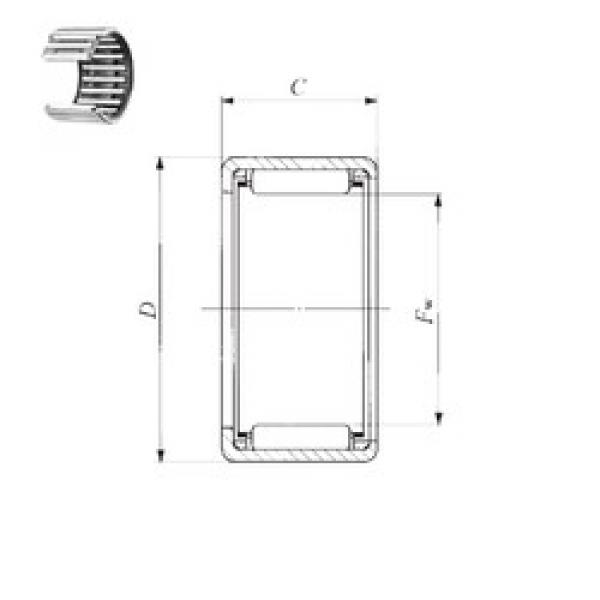 Rodamiento TA 243220 Z IKO #1 image