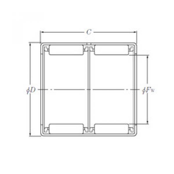 Rodamiento HMK4040ZWD NTN #1 image