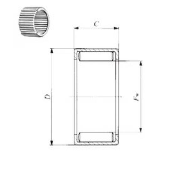 Rodamiento YB 1416 IKO #1 image