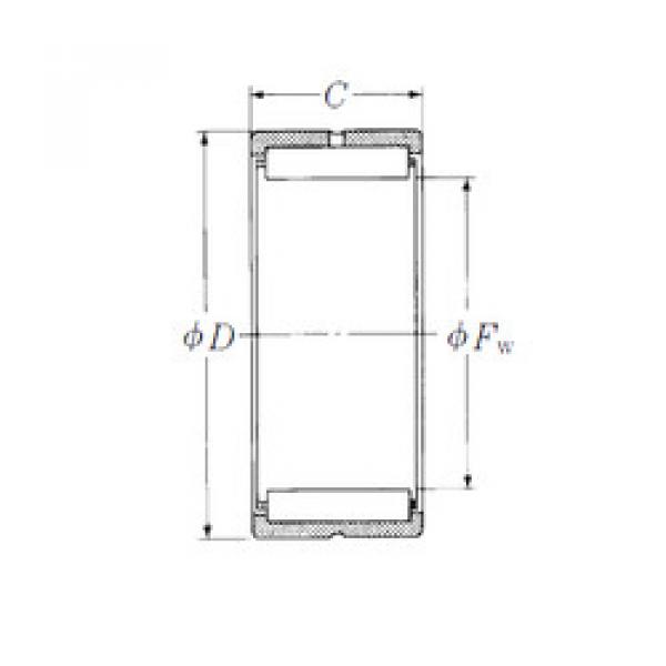 Rodamiento HJ-405228 NSK #1 image