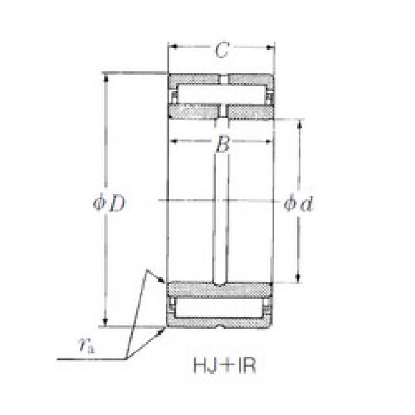 Rodamiento HJ-8811240 + IR-728840 NSK #1 image