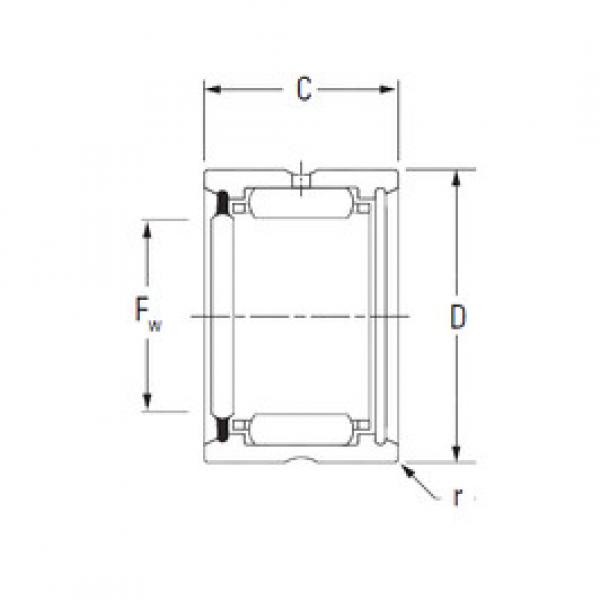 Rodamiento HJ-445628RS KOYO #1 image