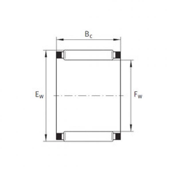 Rodamiento K210X220X42 INA #1 image