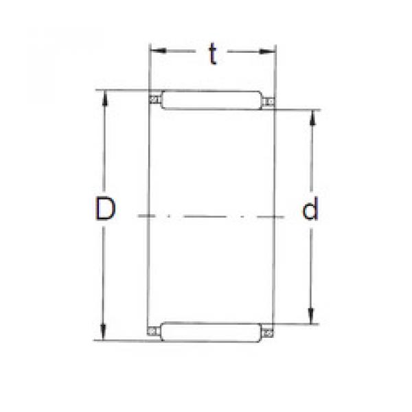 Rodamiento K100X107X21 FBJ #1 image