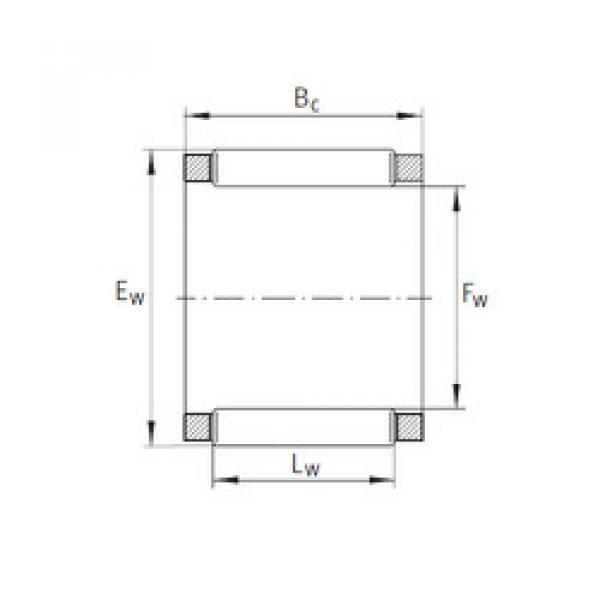 Rodamiento KBK 14x18x14,5 INA #1 image