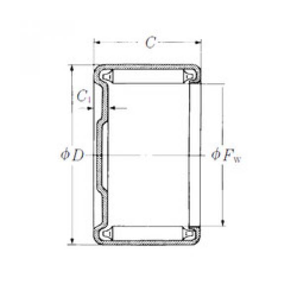 Rodamiento M-17101 NSK #1 image