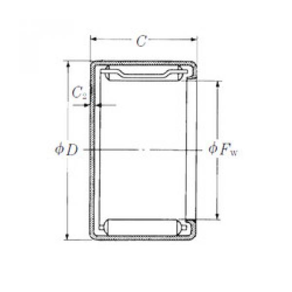 Rodamiento MFJL-1515 NSK #1 image