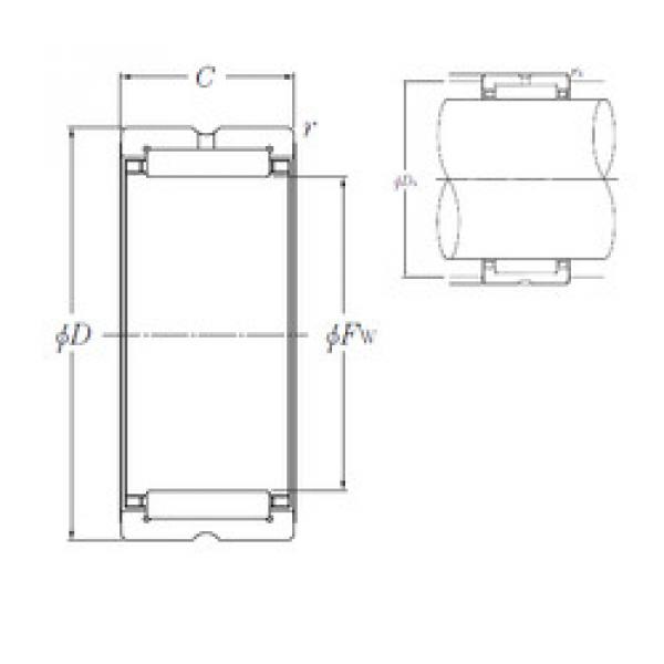 Rodamiento MR202820 NTN #1 image