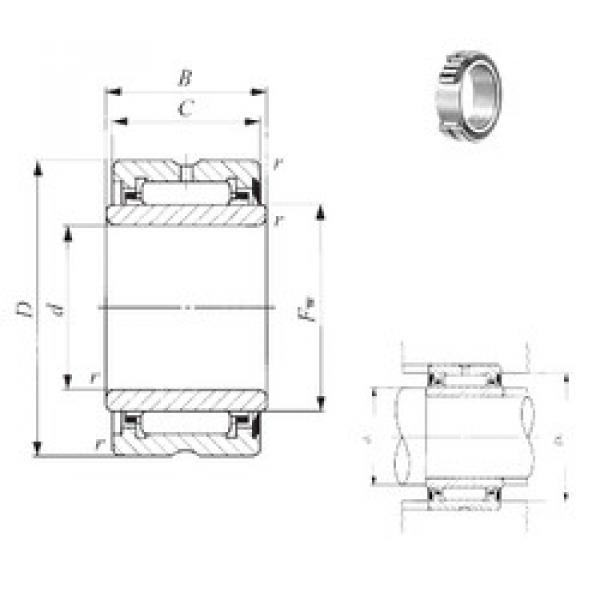 Rodamiento NA 4909U IKO #1 image