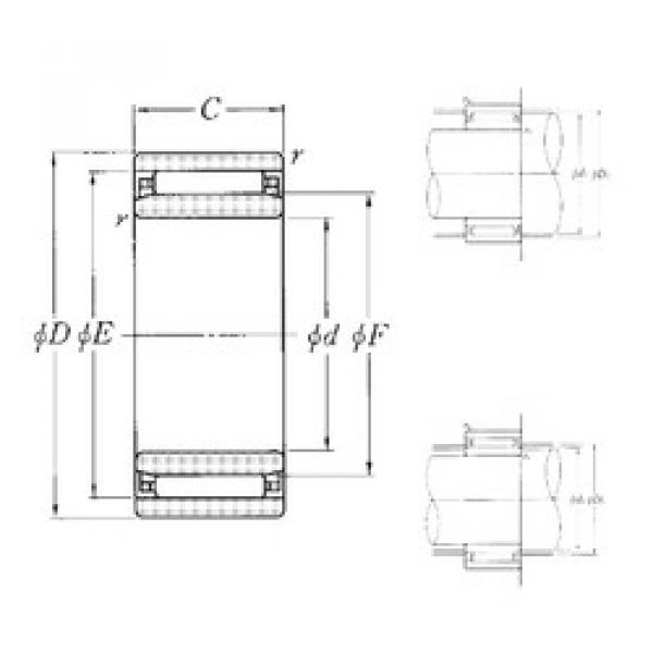 Rodamiento NAO-35×55×20 NTN #1 image