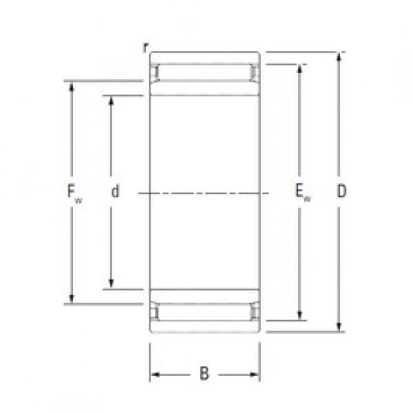 Rodamiento NAO20X37X32 KOYO #1 image