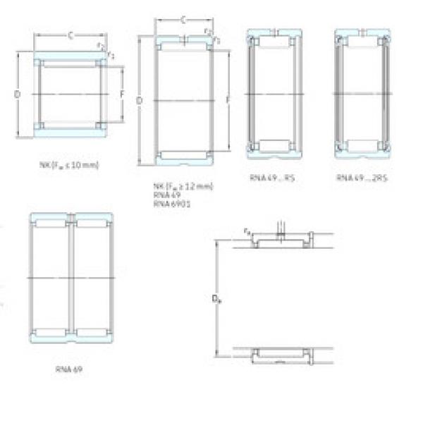 Rodamiento NKS43 SKF #1 image