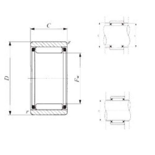 Rodamiento RNAF 162812 IKO #1 image