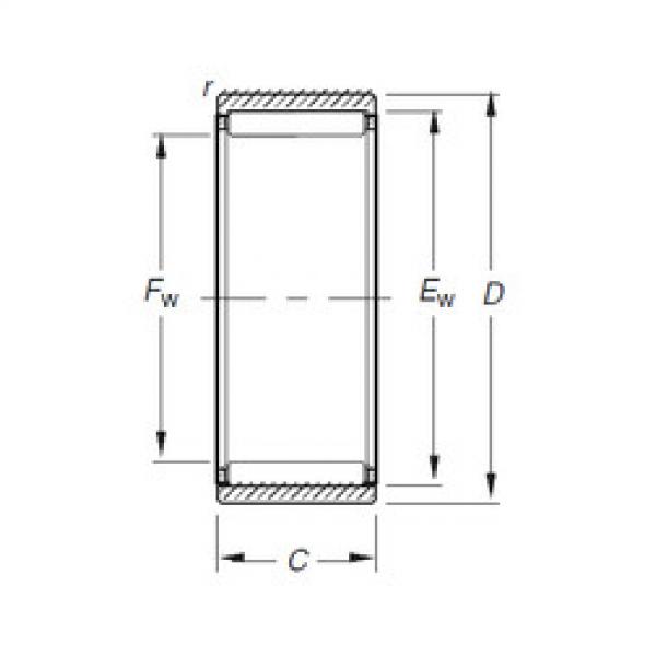 Rodamiento RNAO16X28X12 Timken #1 image