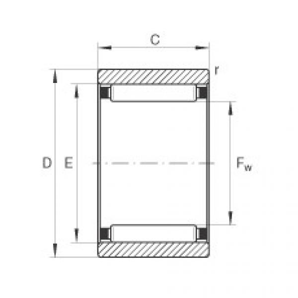 Rodamiento RNAO12X22X12-TV INA #1 image