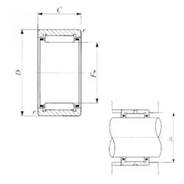 Rodamiento TAF 243220/SG IKO #1 image