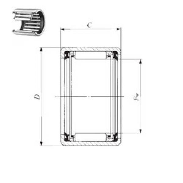 Rodamiento TLA 2820 UU IKO #1 image