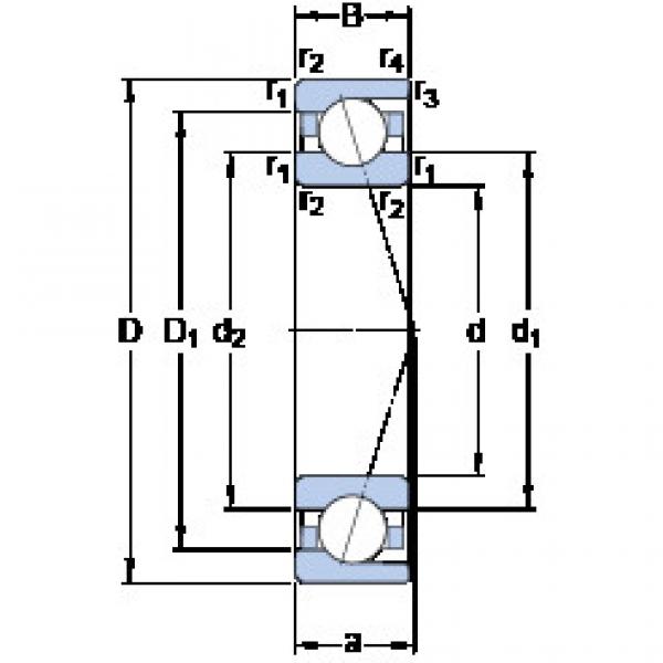 Rodamiento 71901 CD/HCP4A SKF #1 image