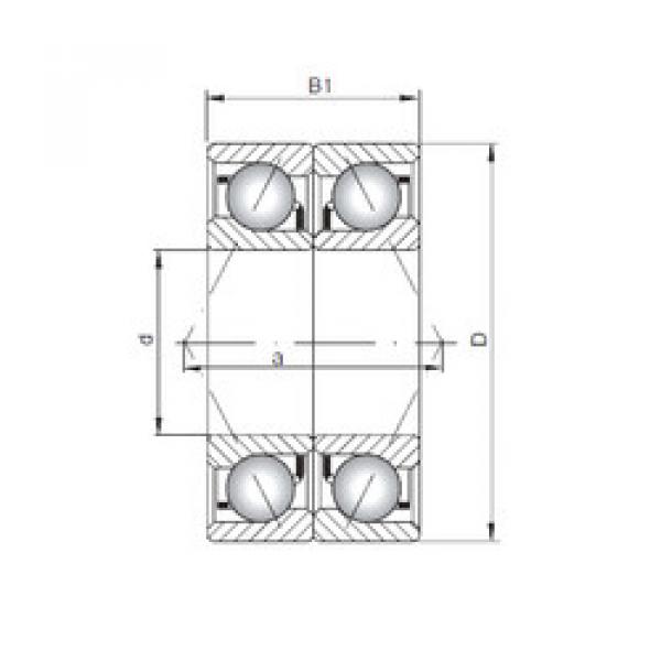 Rodamiento 7210 BDB ISO #1 image