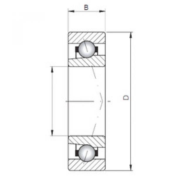 Rodamiento 71834 CTBP4 CX #1 image