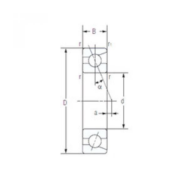 Rodamiento 7219AC NACHI #1 image