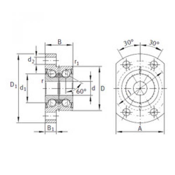 Rodamiento ZKLFA0850-2RS INA #1 image