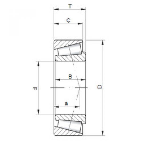 Rodamiento HM926747/10 CX #1 image