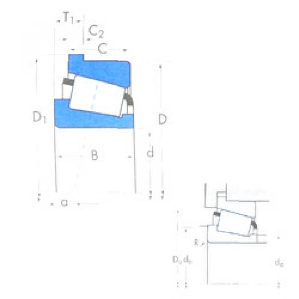 Rodamiento LM814849/LM814810B Timken #1 image