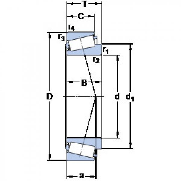 Rodamiento LM 67048/010/Q SKF #1 image