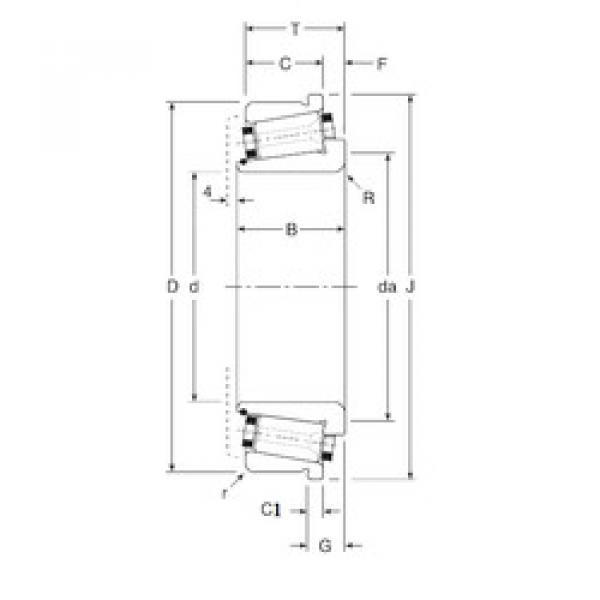 Rodamiento 244230/244327XC Gamet #1 image