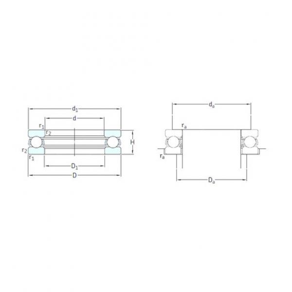 Rodamiento 51120 SKF #1 image