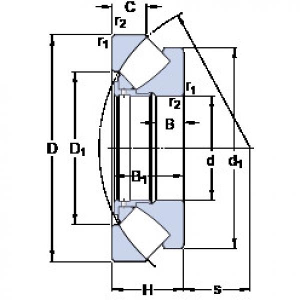 Rodamiento 292/900 EM SKF #1 image