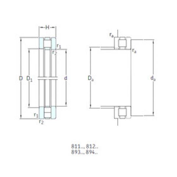 Rodamiento 81111TN SKF #1 image