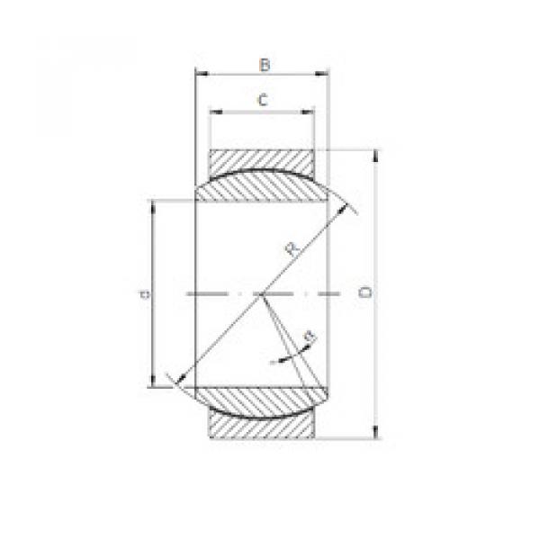 Rodamiento GE 090 ECR-2RS CX #1 image