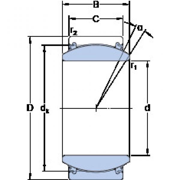 Rodamiento GEZ 300 TXE-2LS SKF #1 image