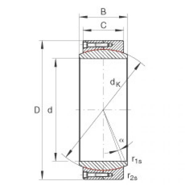 Rodamiento GE600-DW INA #1 image