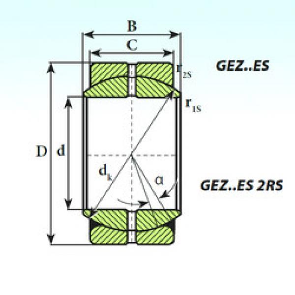 Rodamiento GEZ 31 ES ISB #1 image