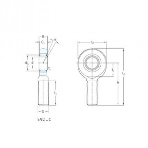 Rodamientos SAL8C SKF #1 image