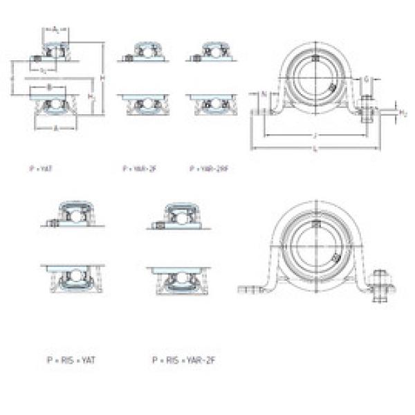 Rodamiento P 40 TF SKF #1 image