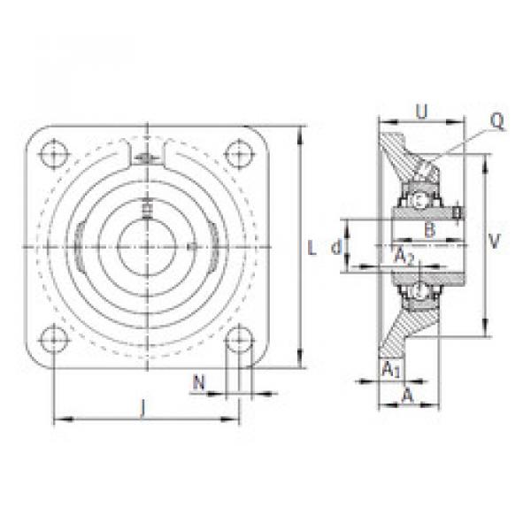 Rodamiento RCJY35-JIS INA #1 image