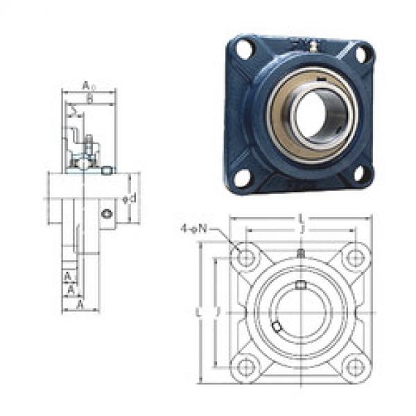 Rodamiento UCF204-12E FYH #1 image