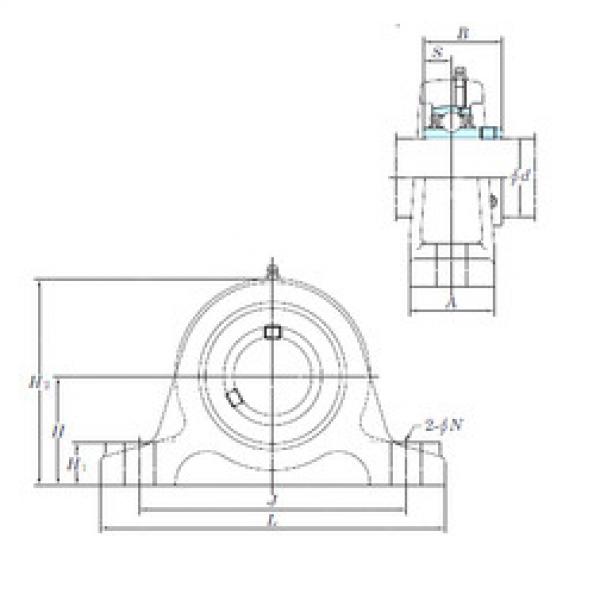 Rodamiento UCIP315-48 KOYO #1 image