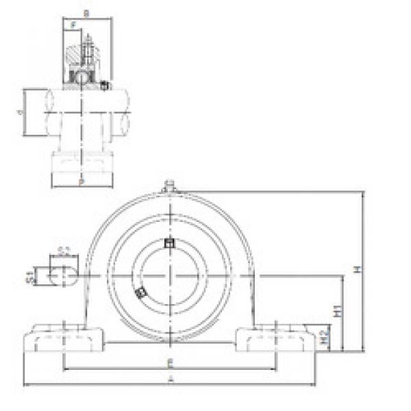 Rodamiento UCP209 ISO #1 image