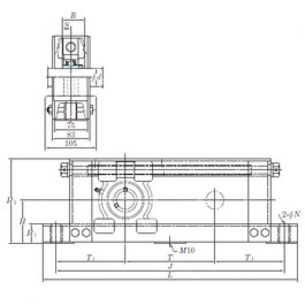 Rodamiento UCTU209-600 KOYO #1 image